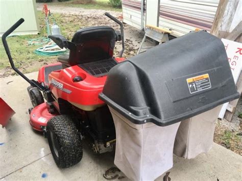 snapper mower grass catcher